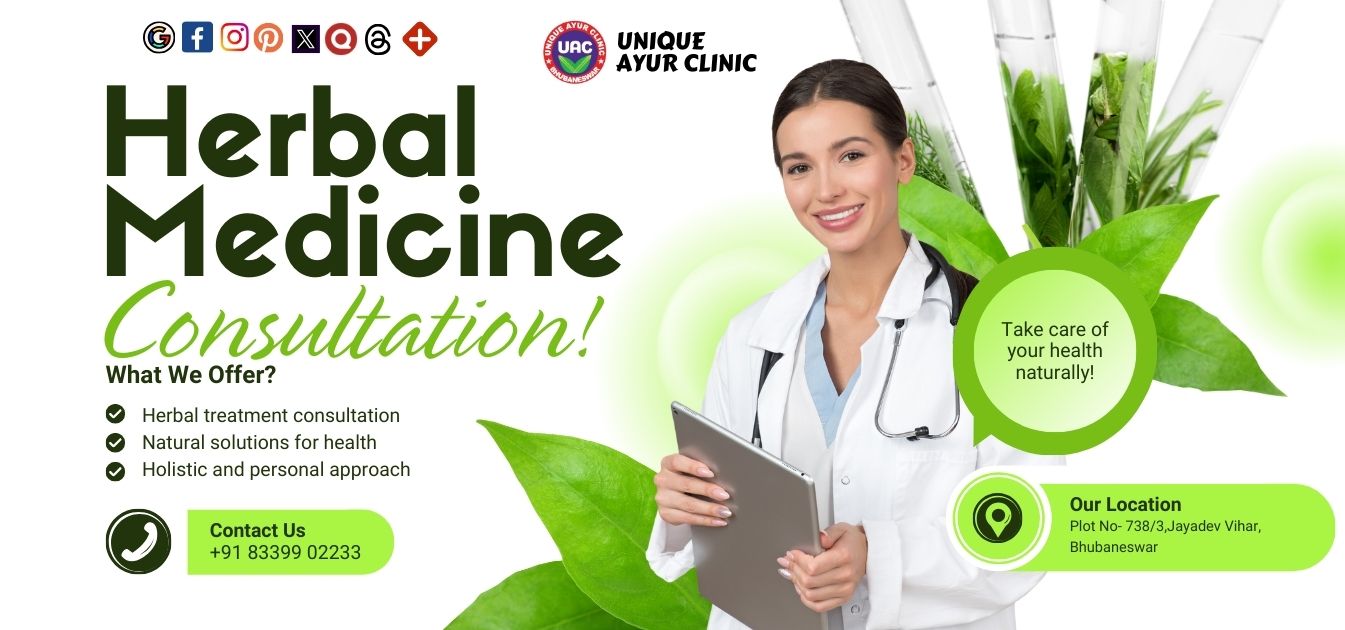 Ayurvedic consultation service banner